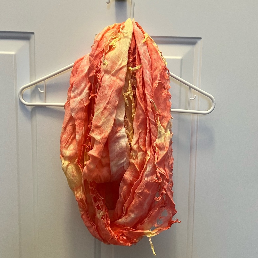 NWT BDG Pink and Orange Infinity Scarf